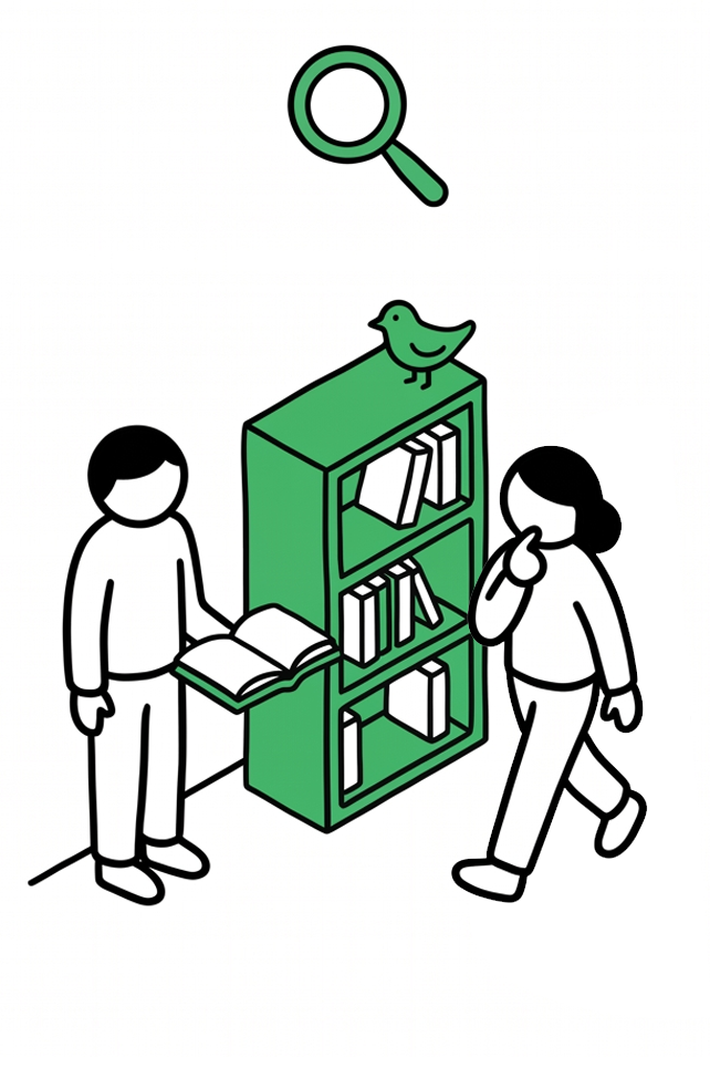 Available — library open on request