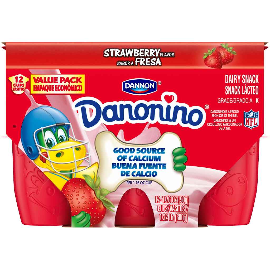Danonino kids yogurt